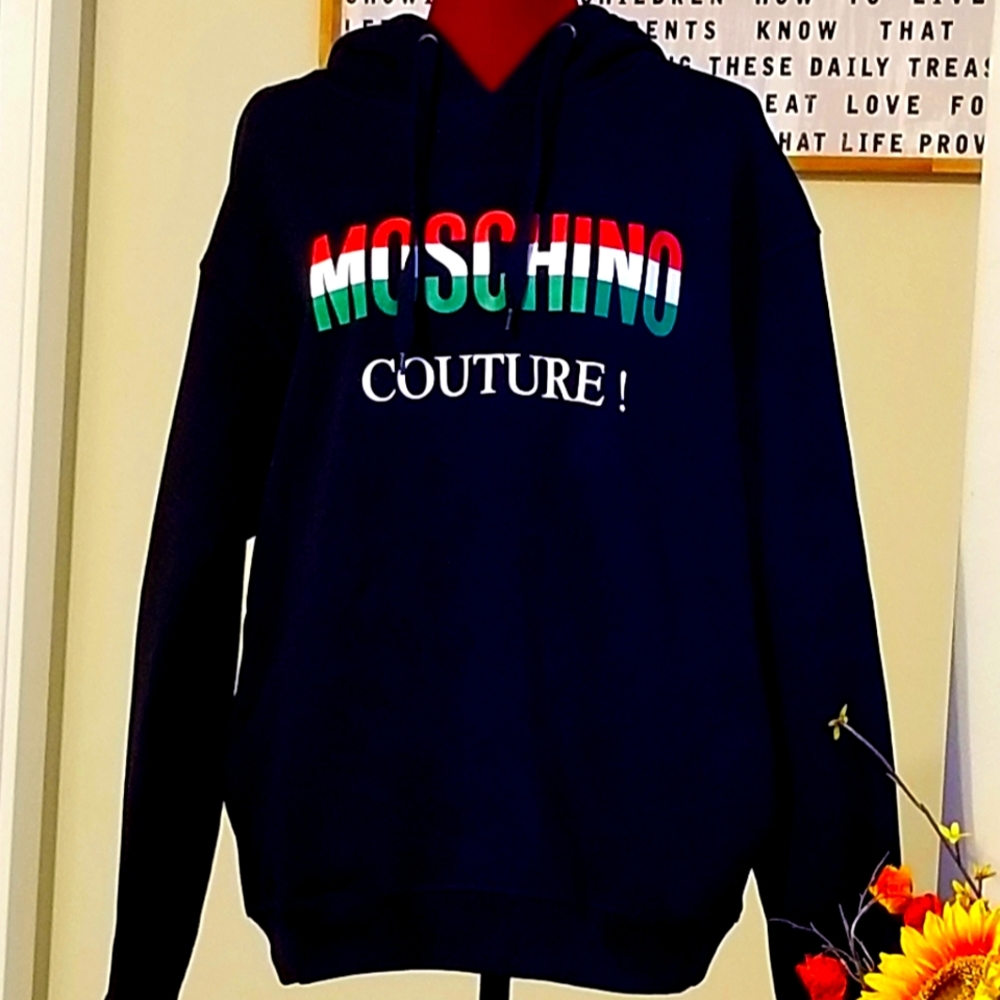 MOSCHINO mens hoodie